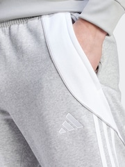 adidas Grey Tiro 24 Sweat Joggers - Image 4 of 6