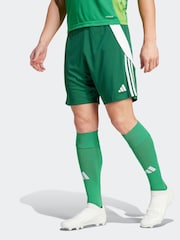 Зеленый/белый - Шорты adidas Tiro 24 - Image 1 of 8