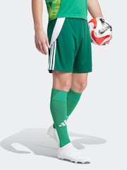 Зеленый/белый - Шорты adidas Tiro 24 - Image 2 of 8