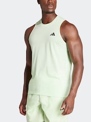 adidas Light Green Train Essentials Feelready Training Tank Top - Image 3 of 7