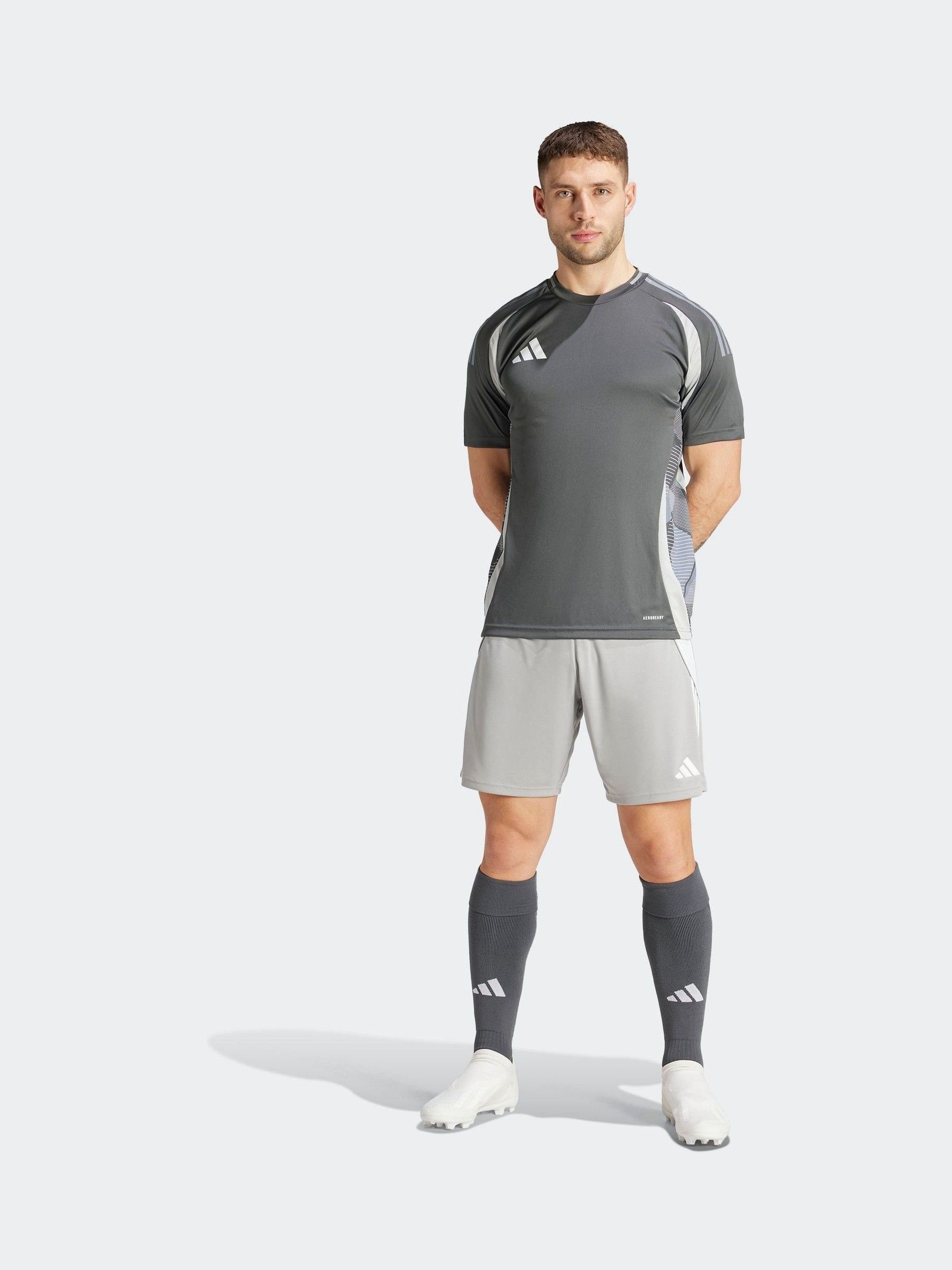 Buy adidas Grey Tiro 24 Shorts from the Next UK online shop