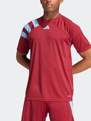 adidas Red/Blue Fortore 23 Jersey - Image 2 of 8