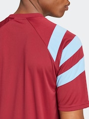 adidas Red/Blue Fortore 23 Jersey - Image 5 of 8