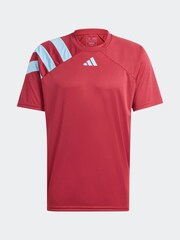 adidas Red/Blue Fortore 23 Jersey - Image 7 of 8