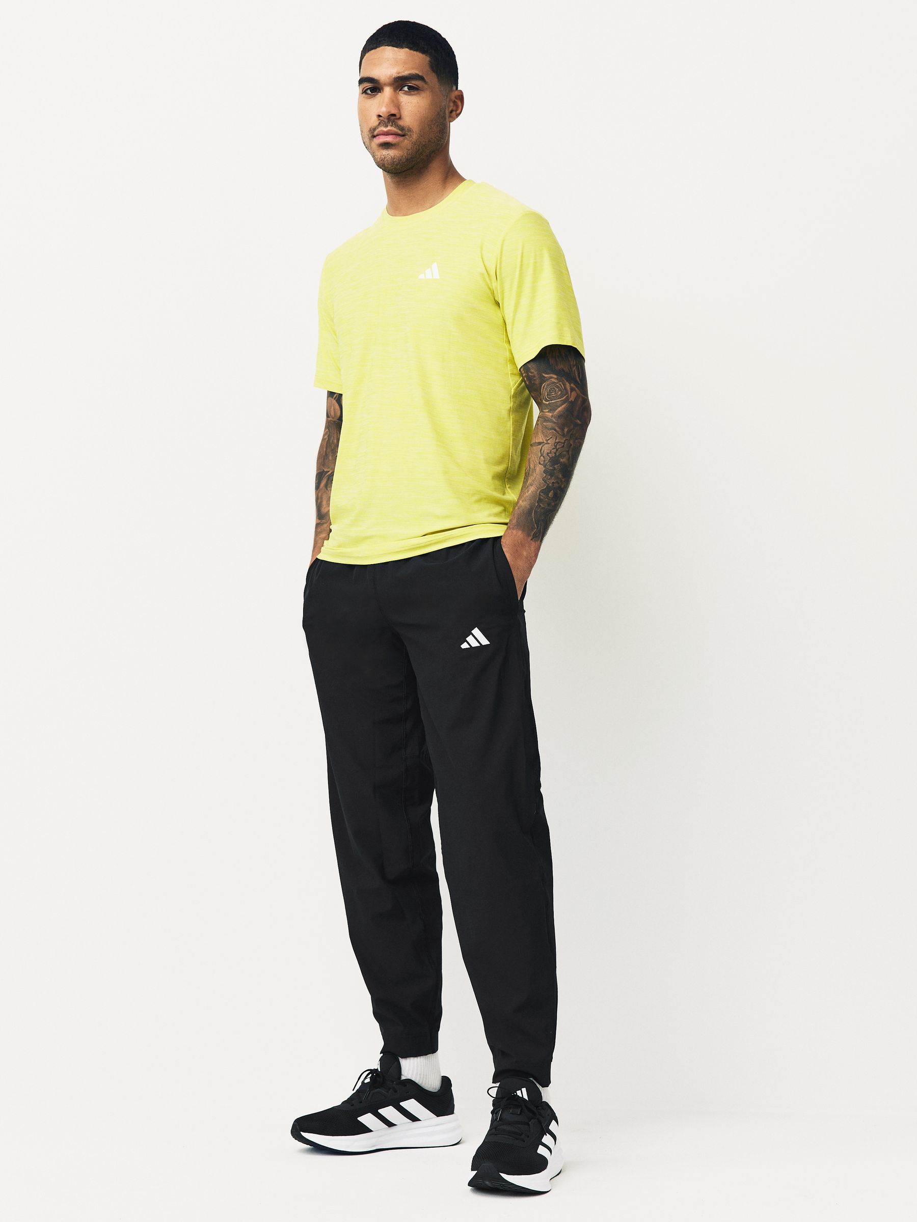 Buy adidas Black Train Essentials Training Joggers from Next USA