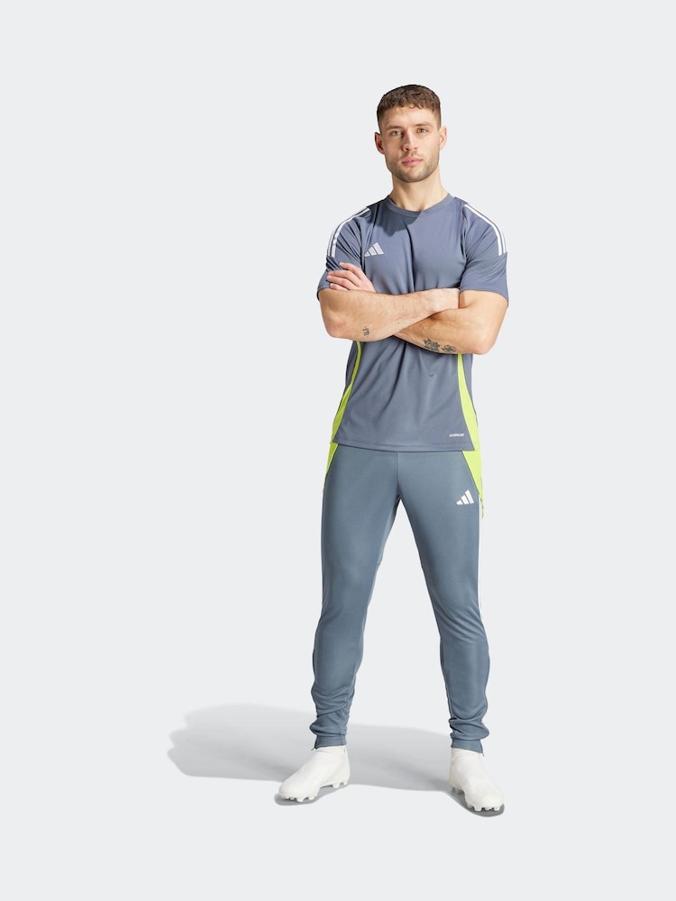 adidas Blue Chrome Tiro 24 Training Joggers - Image 3 of 6
