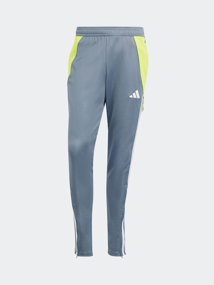 Azul de Chrome - Pantalones de chándal deportivos Tiro 24 de adidas - Imagen 6 de 6