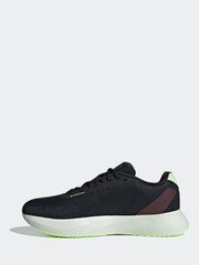 adidas Black/Yellow Duramo SL Trainers - Image 4 of 8