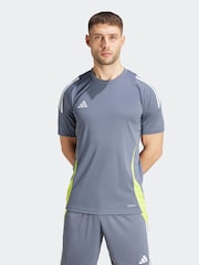 adidas Light Grey Tiro 24 Jersey - Image 1 of 8