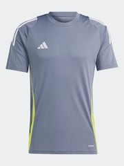adidas Light Grey Tiro 24 Jersey - Image 7 of 8
