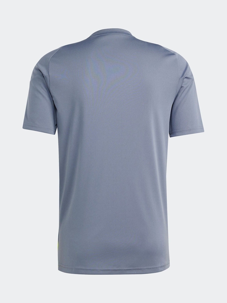 adidas Light Grey Tiro 24 Jersey - Image 8 of 8