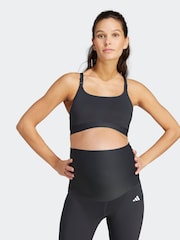 adidas Black Maternity Medium Powerimpact Support Bra - Image 1 of 8