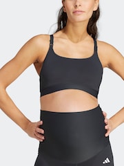 adidas Black Maternity Medium Powerimpact Support Bra - Image 4 of 8