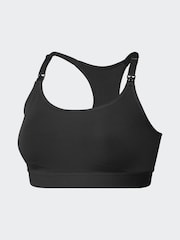 adidas Black Maternity Medium Powerimpact Support Bra - Image 7 of 8