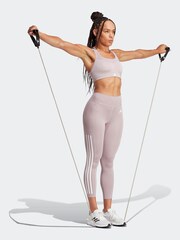 adidas Purple Impact Training High Support Bra - Image 4 of 9