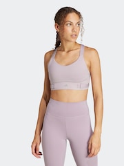 adidas Purple FastImpact Luxe Run High-Support Bra - Image 1 of 8