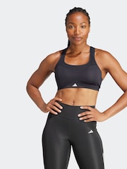 adidas Black TLRD Impact High Support Bra - Image 1 of 11