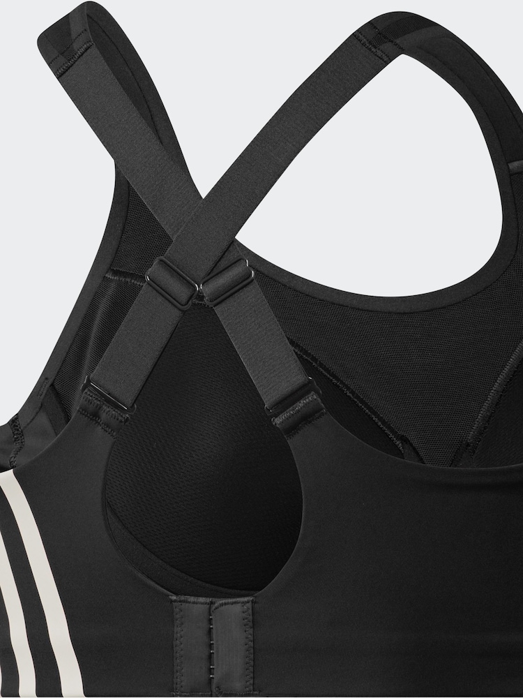 adidas Black TLRD Impact High Support Bra - Image 11 of 11