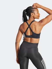 adidas Black TLRD Impact High Support Bra - Image 3 of 11