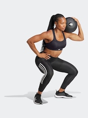 adidas Black TLRD Impact High Support Bra - Image 4 of 11