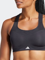 adidas Black TLRD Impact High Support Bra - Image 6 of 11