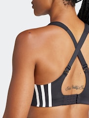 adidas Black TLRD Impact High Support Bra - Image 7 of 11