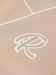 Reiss Camel Julia 4-9 yrs Embroidered Crew Neck Sweatshirt - Image 6 of 6