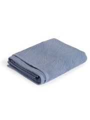 Martex Blue Pure 100 Cotton 650 GSM Towel - Image 4 of 4