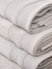 Martex Grey Pure 650 GSM 100% Cotton Towel - Image 2 of 4