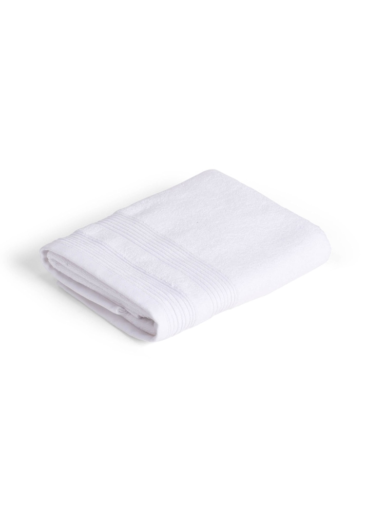 Martex White Pure 650 GSM 100% Cotton 100% Cotton Towel - Image 4 of 4