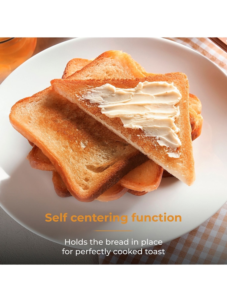 Tower Grey Renaissance 4 Slice Toaster - Image 15 of 15