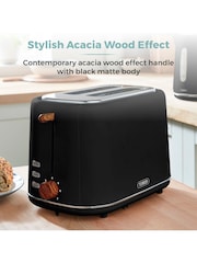 Tower Black Scandi 2 Slice Toaster 800W - Image 7 of 8
