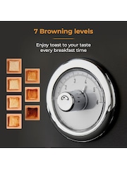 Tower Black Renaissance 4 Slice Toaster - Image 3 of 8