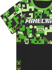 Vanilla Underground Green Minecraft Kids Pokemon Long Leg Pyjamas Set - Image 4 of 7