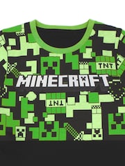 Vanilla Underground Green Minecraft Kids Pokemon Long Leg Pyjamas Set - Image 5 of 7