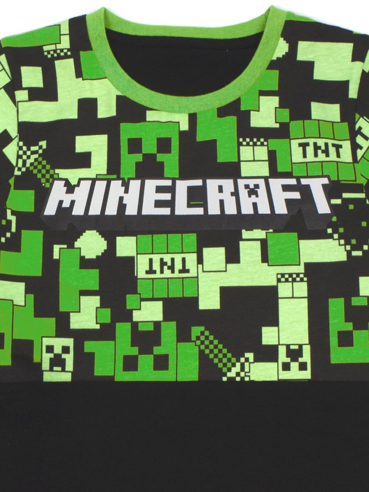 Vanilla Underground Green Minecraft Kids Pokemon Long Leg Pyjamas Set - Image 5 of 5 Vanilla Underground Green Minecraft Kids Pokemon Long Leg Pyjamas Set - Image 5 of 5