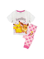 Vanilla Underground White Pokemon 100% Cotton Long Leg Pyjamas - Image 1 of 3