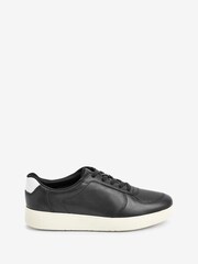 FitFlop Rally Leather/Suede Panel Trainers - Image 1 of 1