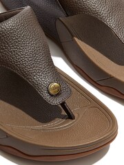 FitFlop Trakk II Brown Flip Flops - Image 4 of 4