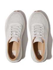 FitFlop Grey F-Mode Knit Flatform Sneakers - Image 3 of 5