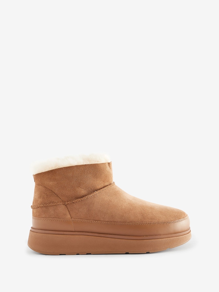 FitFlop Gen Ultra Mini Double Faced Shearing Boots - Image 1 of 4