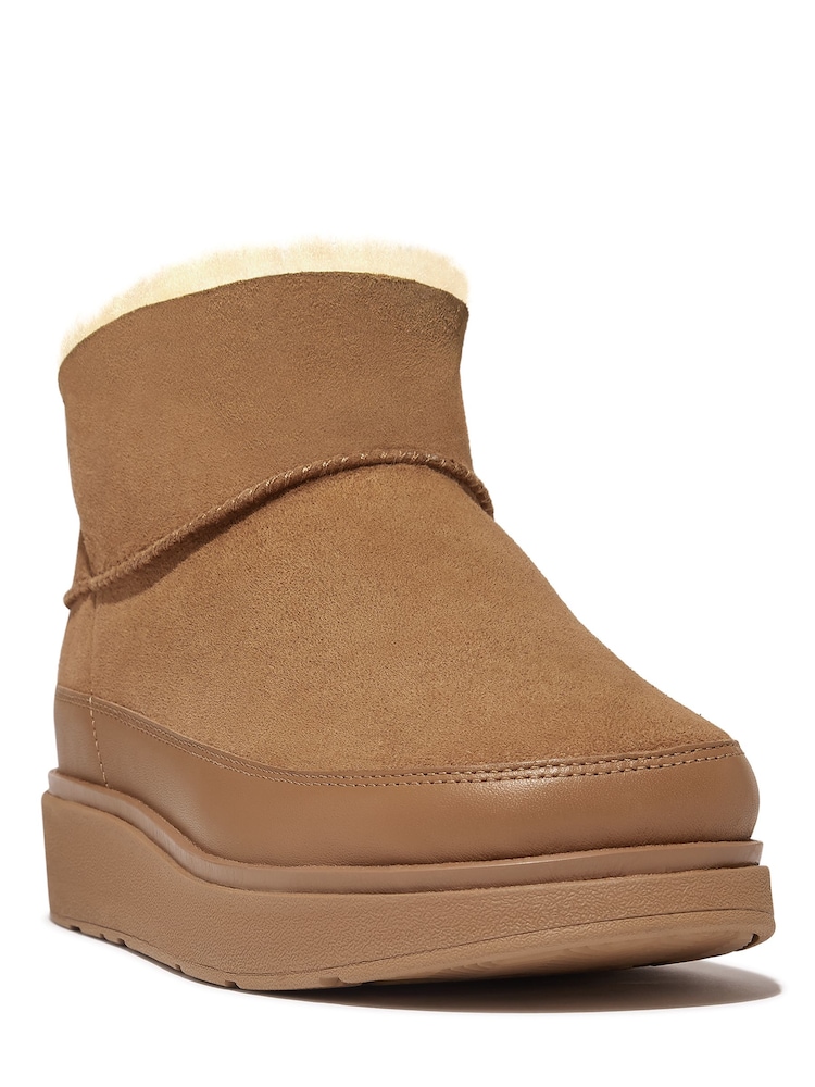 FitFlop Gen Ultra Mini Double Faced Shearing Boots - Image 2 of 4