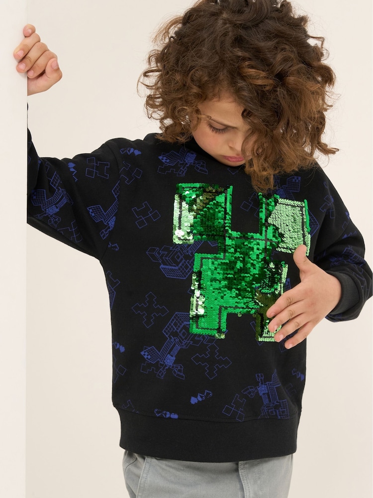 Angel & Rocket Black Minecraft Hoodie - Image 2 of 6