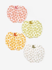 Set of 4 Orange Pumpkin Corkback Placemats - Image 3 of 4