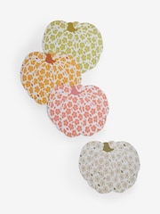Set of 4 Orange Pumpkin Corkback Placemats - Image 4 of 4