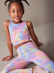 Multi Bright Sports Crop Top (5-16yrs) - Image 1 of 6