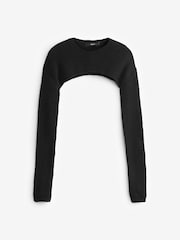 Schwarz - Strickpullover - Bild 5 von 7