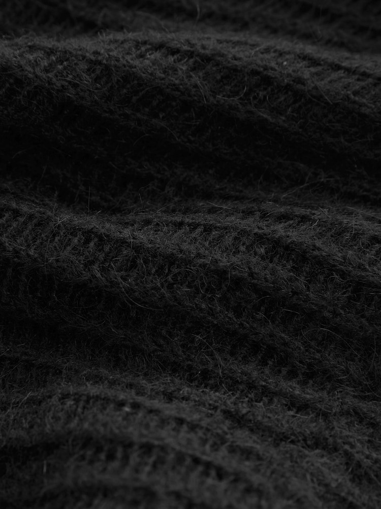 Schwarz - Strickpullover - Bild 7 von 7