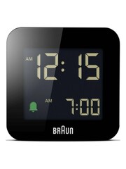 Braun Travel Black Alarm Clock - Image 1 of 6