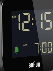 Braun Travel Black Alarm Clock - Image 5 of 6
